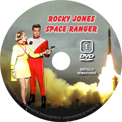 #ad ROCKY JONES SPACE RANGER COMPLETE REMASTERED 39 EPISODE DVD SERIES $39.99