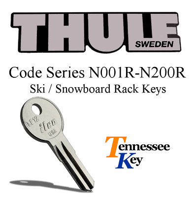 #ad THULE Keys 4 Car Rack Ski Roof Bike Hauler Cargo Carrier Code N001R N250R $4.95
