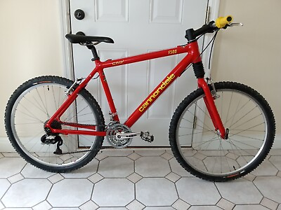 Cannondale Vintage F500 Caad 2 Viper Red MTB 99% perfect $699.00