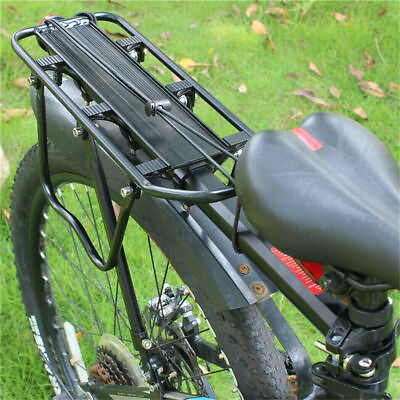 XL Heavy Duty Bicycle Back Rear Rack Solid Bike MTB Seat People Carrier 150lbs $27.93