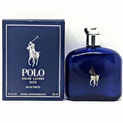 #ad #ad Ralph Lauren Polo Blue 4.2 oz Men#x27;s EDT Cool Aquatic Fragrance Sealed $34.99