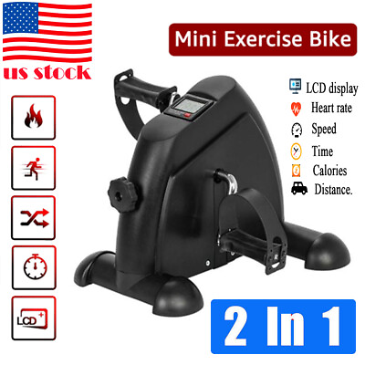 Portable Mini Cycle Bike Foot Pedal Exercise Machine Arm Leg Recovery Peddle NEW $37.43