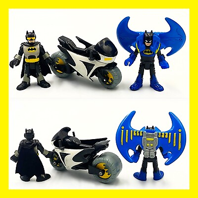 #ad ❤️Imaginext DC Universe Batman Bike amp; Wings Lot❤️ $12.98