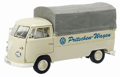 #ad Shuco VW T1b Pick up Canvas Roof #x27;VW Pritschen Wagen#x27; 1:18 Scale GBP 169.80