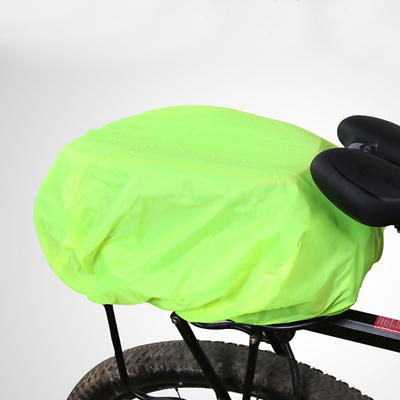 #ad #ad Bicycle Trunk Bag Rain Cover Outdoor Bike Rack Bag Rear Carrier Bag $7.73