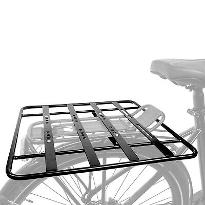 Bike Back Shelf Road Bike Waterproof Removable Support Weight 30kg Rear Rack $28.10