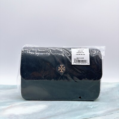 #ad Tory Burch Emerson Mini Convertible CrossBody Belt Bag Black leather $169.00