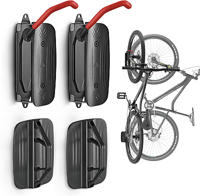 #ad Swivel Bike Wall Mount Bike Hangers for Garage Wall Mount Bike Rack Space for $79.55