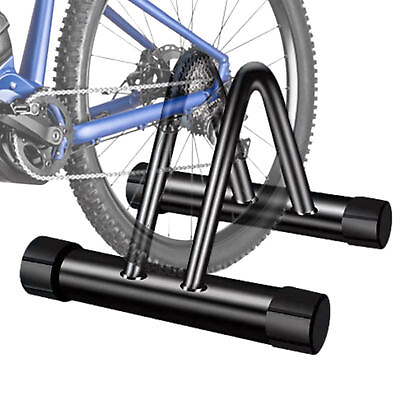 #ad Bike Floor Parking Single Rack Indoor Home Storage Garage Bicycle Rack Stands $57.69