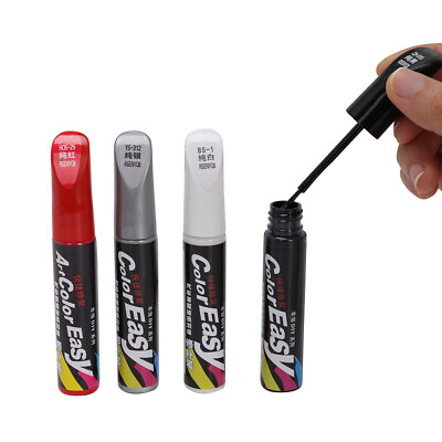 #ad DIY Auto Paint Repair Pen Brush Car Clear Scratch Remover Touch Up Pens 4 COLOR $1.83
