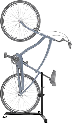 #ad Vertical Bike Stand Floor Bicycle Rack Adjustable Upright Design Space Saving f $57.30