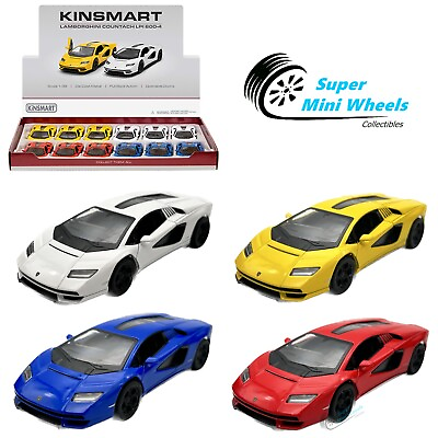 Kinsmart 1:38 Lamborghini Countach LPI 800 4 5quot; Diecast Cars $22.98