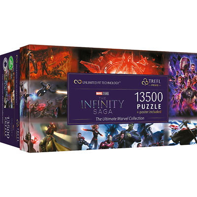 #ad Trefl Prime 13500 Piece Puzzle The Ultimate Marvel Collection $99.99