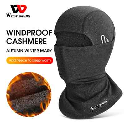 #ad Winter Cycling Scarf Balaclava Bike Face Mask Headbands Men Women Windproof $16.64