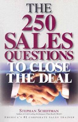 #ad The 250 Sales Questions To Close The Deal Paperback GOOD $4.57