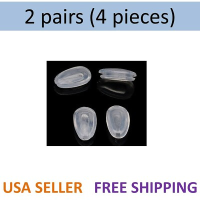 2x Oakley Replacement Nose Pads Tinfoil Feedback EVR Daisy Chain GIVEN Sunglass $7.40