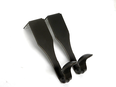 #ad 2 pcs Fenix Manufacturing Smart Hook Door Ledge Stick On Garment Hook Bronze $12.99