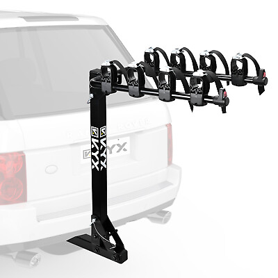 #ad 4 Bike Rack Hitch Mount Foldable Car Truck SUV Trailer Rear Bicycle Carrier $58.99