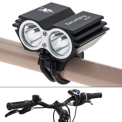 #ad Waterproof Super Bright LED Bike Light Bicycle Front Headlight for Night Riding $13.82