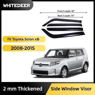 #ad Fits Toyota Scion xB 2008 2015 Side Window Visor Sun Rain Deflector Guard $33.99