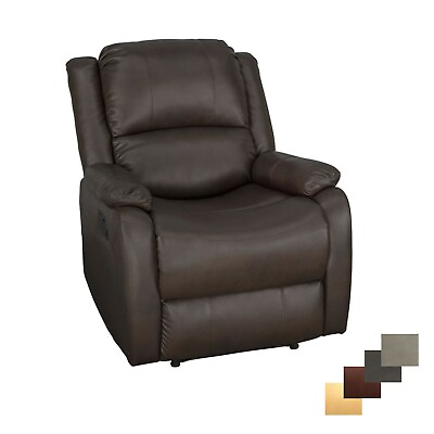 RecPro Charles 30quot; RV Zero Wall Recliner Chair Chestnut RV Furniture $619.95