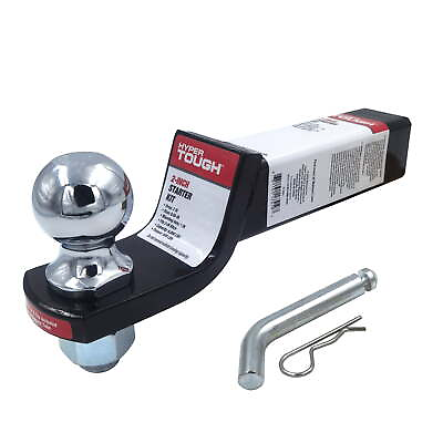 #ad 2quot; Ball Trailer Hitch Starter Kit with 5 8quot; Pin Class III Black $24.07