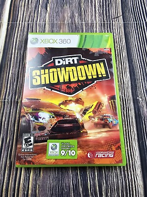 #ad Dirt Showdown Microsoft Xbox 360 2012 COMPLETE TESTED WORKING $20.99