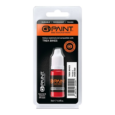 #ad GPaint Trek Bike Touch Up Paint Viper Red Gloss Fix Scratched Bikes $16.95