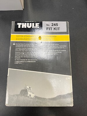 #ad Thule Fit Kit No.245 Custon Attachment Kit For Aero Foot Pack $50.00