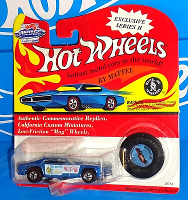#ad Hot Wheels 1994 Vintage Collection Series II MONGOOSE F C Mtflk Blue w RLs $18.00