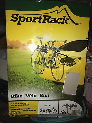 #ad SportRack 2 bike anti sway trunk mount rack $20.00