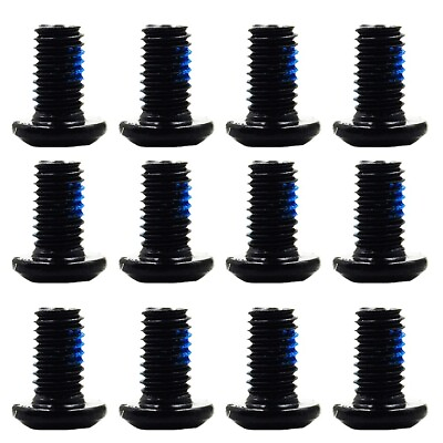 #ad Black 12PC Bicycle Accessories Cycling Accessories M5*10T25 Sporting Goods $6.94