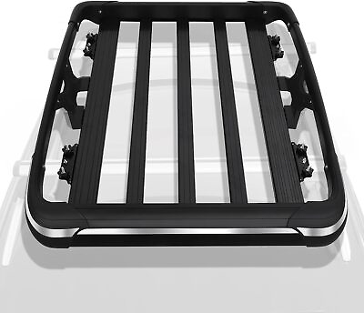 #ad 50quot; Heavy Duty Roof Rack Aluminum Luggage Cargo Carrier Top Basket SUV Truck $106.99