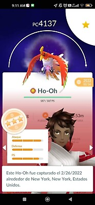 #ad #ad Ho Oh APEX Purified when Trade Maxed Level50 Sacred Fire Pokemon Trade Go $160.00