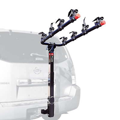 Allen Sports Wobble Free Hitch Deluxe 4 Bike Carrier Car Mount with Folding Arms $91.20