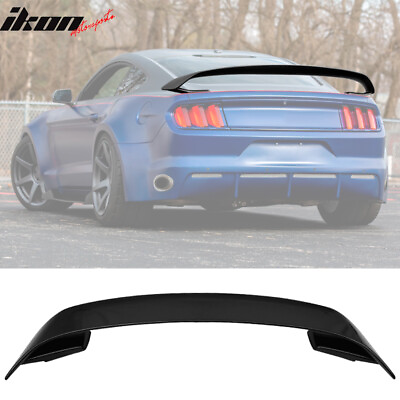 #ad Fits 15 23 Ford Mustang GT350 Style V2 Rear Trunk Spoiler Wing Unpainted ABS $104.99