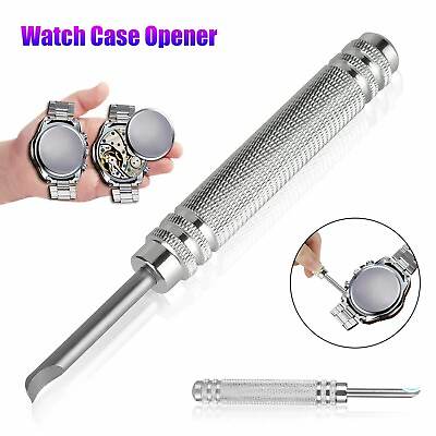 #ad Watch Band Back Case OPENER Fixer Repair Tool Kit Battery Screw Cover Remover $5.95