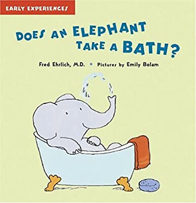 #ad #ad Does an Elephant Take a Bath? Library Binding Fred Ehrlich $6.89