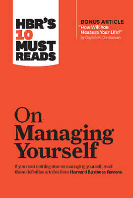 #ad HBR#x27;s 10 Must Reads on Managing Yourself with bonus article How Will Yo GOOD $3.72