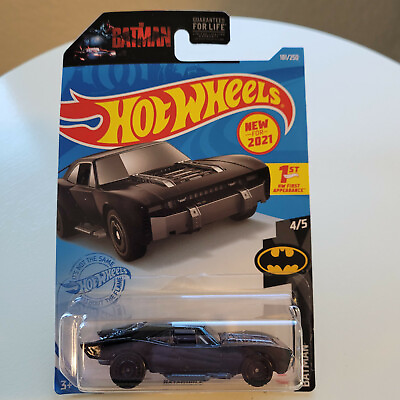 #ad 2021 Hot Wheels Batmobile Black #181 of 250 Batman Series #4 of 5 Nice Cool Car $5.99