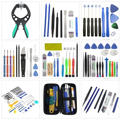 #ad #ad Cell Phone Tablet Repair Opening Tool Kit Set Pry Screwdriver For Iphone Samsung $8.62