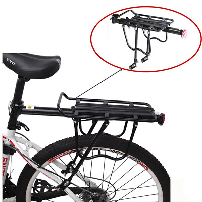 #ad Universal Adjustable Bike Rack Cycling Equipment Footstock Bicycle Luggage Stand $28.91