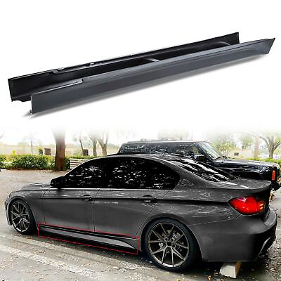#ad #ad For 12 18 F80 M3 STYLE SIDE SKIRTS ROCKER PANEL FOR BMW F30 F31 3 SERIES SEDAN $85.00