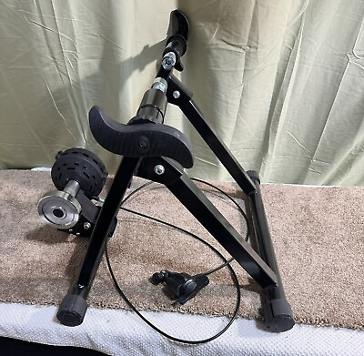 #ad Bike Trainer Stand Indoor Riding Magnetic Stationary Stand $32.99