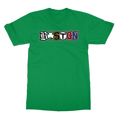#ad #ad Boston Red Sox Bruins Celtics Patriots City Sports Men#x27;s T Shirt $17.49