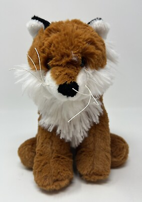 #ad Teddy Mountain Fox Plush Stuffed Animal Soft Toy 9” Lovey Orange White Outdoors $15.20