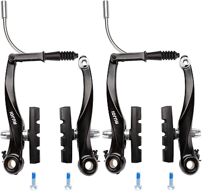 #ad #ad Bike Brakes SetMountain Bike V Brakes TypeV Brake Replacement Set for MTB Roa $25.29