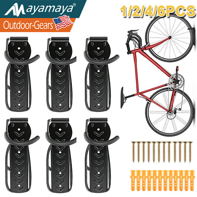 #ad #ad Heavy Duty Wall Mount Vertical Bike Rack Bicycle Holder Hook Storage Hanger US $12.49