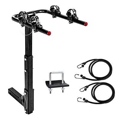 #ad AA Products 2 Bike Rack Platform Hitch Mount Rack Foldable Bicycle Rack for C... $102.45