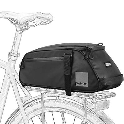 #ad Bike Rack Bag 141470 Bicyle Rear Rack Bag Water Resistant 8Liters 2.11 Gall... $36.09